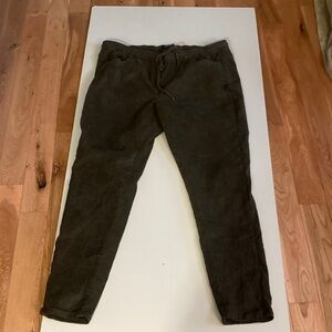 CHARLIE B Olive Green Skinny Pants